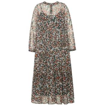 Schwarzes Maxikleid für Damen