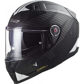 LS2 Casco Integral FF811 VECTOR II Splitter Negro-Blanco