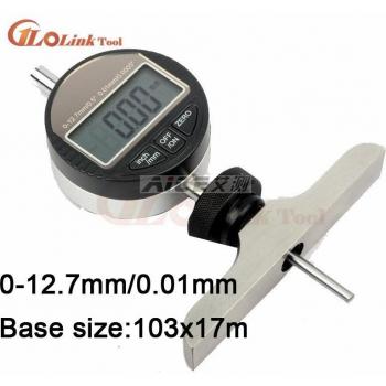 Digital Depth Gage 0-12.7mm with Hardened Alloy Dial