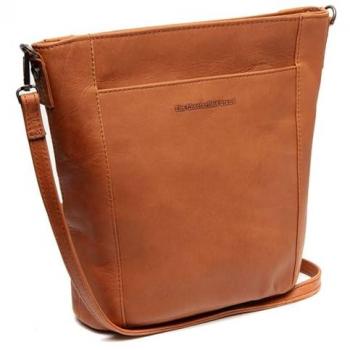 Borsa Moore Chesterfield 22 cm in pelle marrone