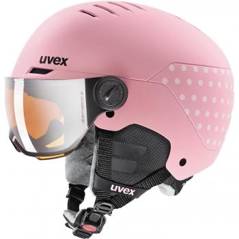 Casco Uvex Rocket Jr. con visiera per bambini