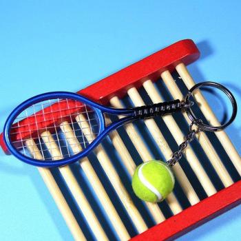 Mini Porte‑Clé Raquette Tennis – Nouveau Accessoire Cycliste