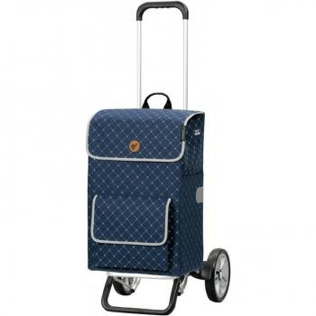 Chariot de courses Alu Star Shopper Tamo - 51L - Bleu