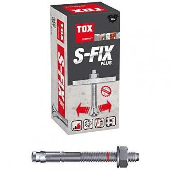 TOX - Bullone ancoraggio S-Fix Plus M16x125/3 mm