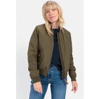 Green 2XL Women's Polyester Blouson Bomber Jacket by Camel Active