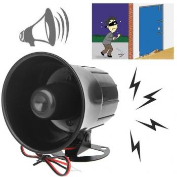12V Outdoor Loud Alarm Siren Horn – Wired Home Security