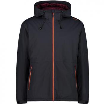 Chaqueta Impermeable Insulada Cmp Man Jacket Fix Hood Gris