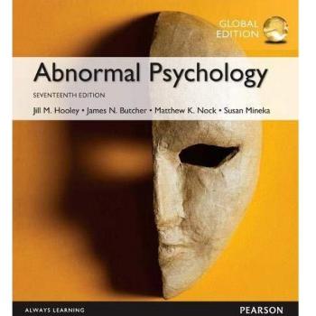BUTCHER, JAMES N. - Abnormal Psychology, Global Edition - Preis vom 18.09.2025 05:07:49 h