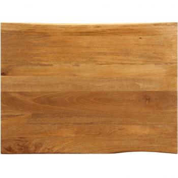 Mango Wood Live Edge Table Top 110x80x2.5 cm vidaXL
