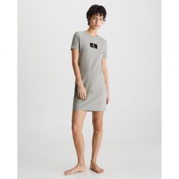 Vestido de noche gris Calvin Klein para mujer