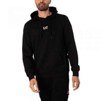 Core Identity Hoodie Negro XXL Casual de Algodón