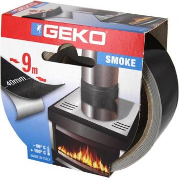 Bandage thermique Geko Aluminium Noir 9×40 mm – tuyaux et poêles