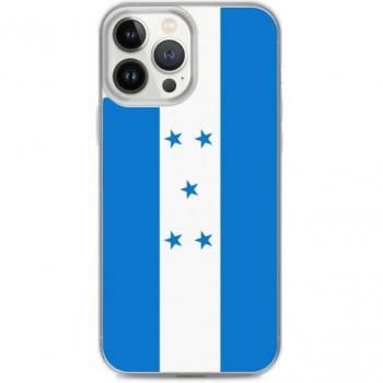 IPhone 13 Pro Max Transparent Multi‑Color TPU Cover – Honduras Flag