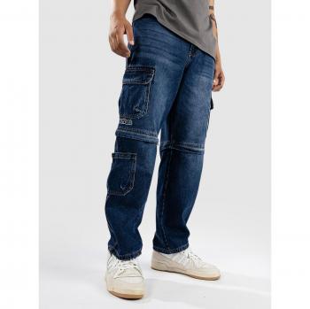 Jeans Empyre Sk8 Blu Zip Off Denim