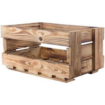 Rustikale Obstkiste aus Holz