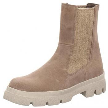 Think! Kangae - Damen Schuhe Stiefelette Stiefel Velours grau