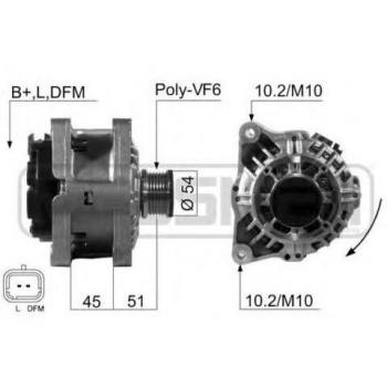 VALEO 437584 Lichtmaschine