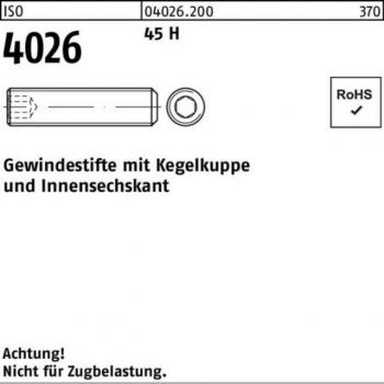 Reyher Gewindebolzen M1,6 x 5 45 H 500er Pack
