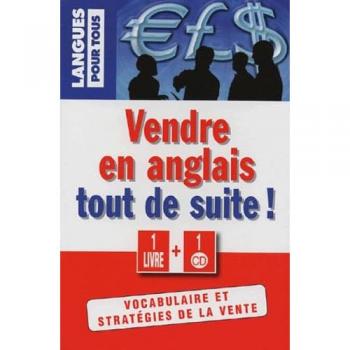 COFFRET VENDRE EN ANGLAIS TOUT DE SUITE -LIVRE + CD-