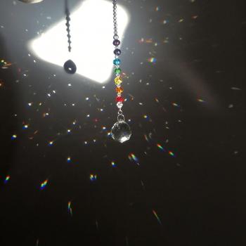 Colgante de Cristal Arcilla