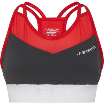 Sujetador La Sportiva Wafaa Top (Carbon/Hibiscus) mujer