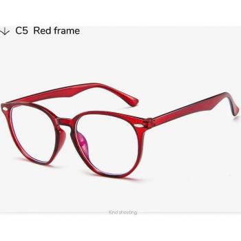 Toketorism Lightweight Blue Light Blocking Glasses for Men and Women, Plastic Frame Model 0905