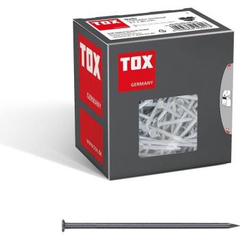 Tox Nails 3,1×80 mm Nudi Testa Svasata DIN 1151 – 400 g