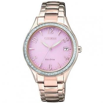 Citizen Damenuhr Analog Quarz, Edelstahlarmband, EO1183‑84X