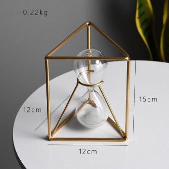 Sablier en métal pour art de la table, minuterie de 1-2 minutes