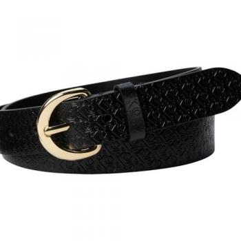 Cintura donna CK Classic Buckle 30mm nero
