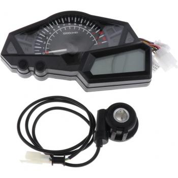 Digital LCD Odometer with Tachometer