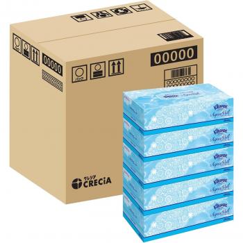 Kleenex Blue 360 Sheet Aquaveil Case (5×4 Packs)