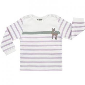 JACKY Langarmshirt WOODLAND TALE off-white / Streifen