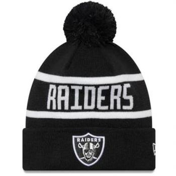 Beanie New Era NFL Las Vegas Raiders Jake Unisex Nero Taglia Unica