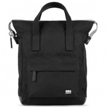 Mochila Roka London Canvas Bantry B Color Negro