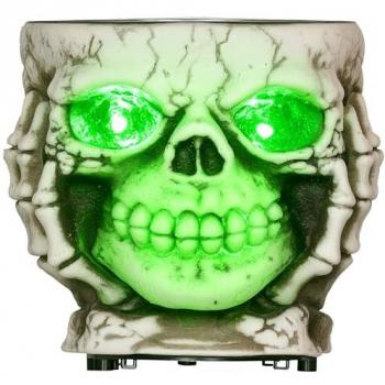 HOMCOM Skelettfigur mit Licht und Sound für Halloween