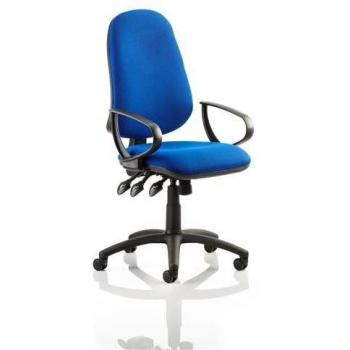 Eclipse Plus XL | Task Operator Chair With Loop Arms | 1000 x 670 x 67