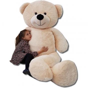 Ultra‑Large Beige Teddy Bear – 2.20m