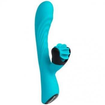 Vibrador Molly Recargable Turquesa 1ud
