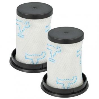 VHBW Dual Separator Filters for Rowenta Air Force Flex RH9590 – Washable, Black/Blue White
