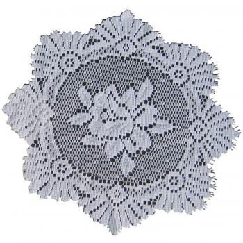 Alan Symonds Monica Floral Lace 20 Round Doily