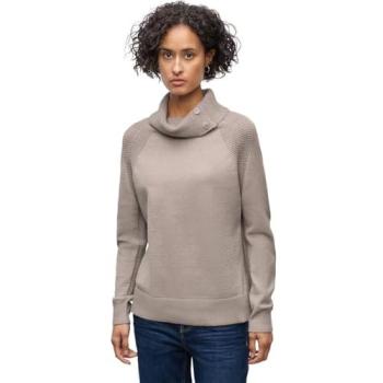 Unifarbener Rollkragenpullover STREET ONE für Damen