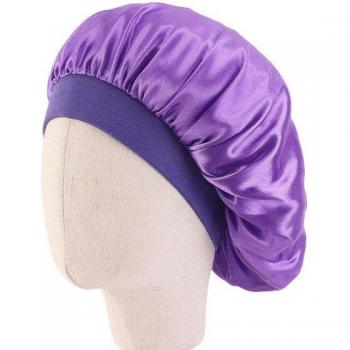 Children's Wide Band Satin Hair Bonnet