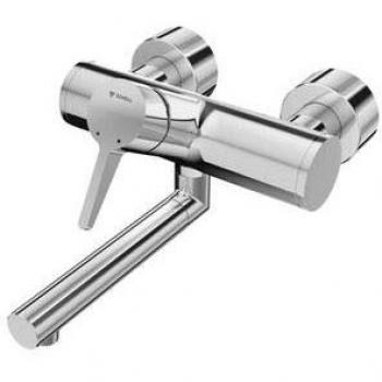 Mitigeur lavabo Schell Vitus 016530699, 210 mm, eau mitigée, désinfection, chromé