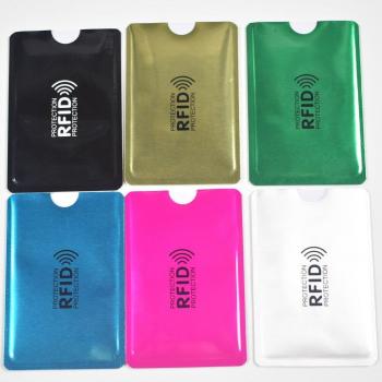 RFID Blocking Aluminum Wallet and Card Case - Credit Card Holder (6.3 x 9.1 cm)