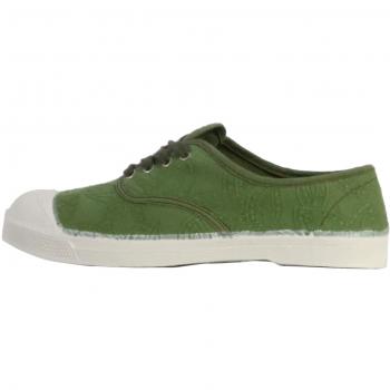 Baskets basses Bensimon Broderie Anglaise Vert 38