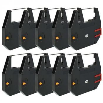 Vhbw - 10x Carbon Band Ribbon Cartridge for Remstar 4000, 222, 4300, ax 10, 221, 182 Receipt Printer - Black Ink
