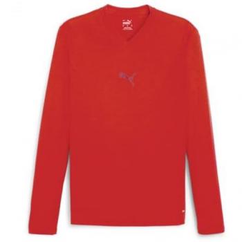 Puma teamGOAL Langarmshirt für Herren in Rot Größe L