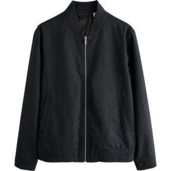 Next Blau Navy Schlichte Herren Bomberjacke