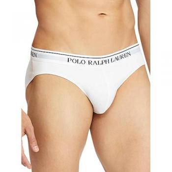 Slip Ralph Lauren Low Rise blanco puro (3 unidades) - XXL
